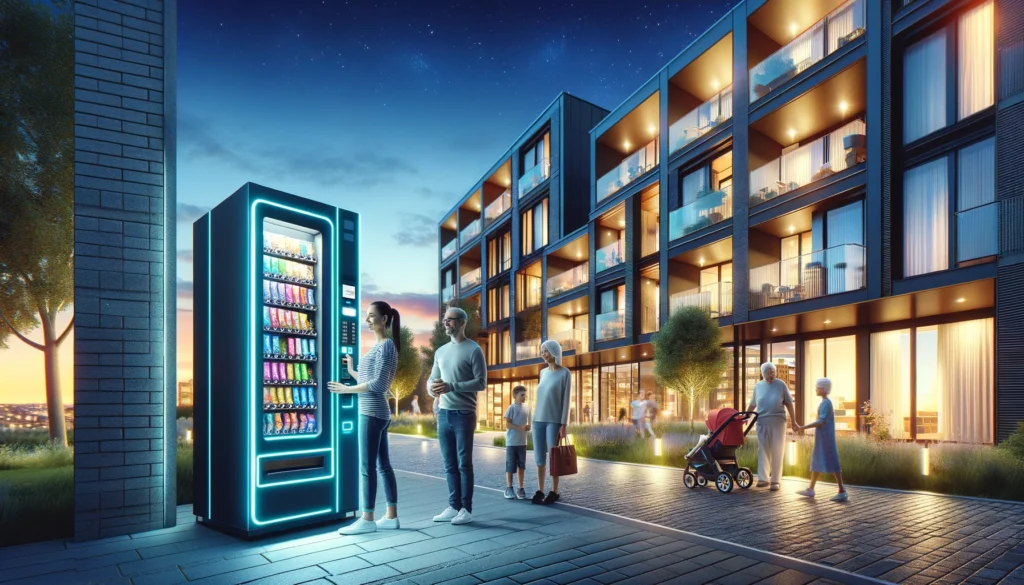 Convenience Vending Machines in Residential Complexes