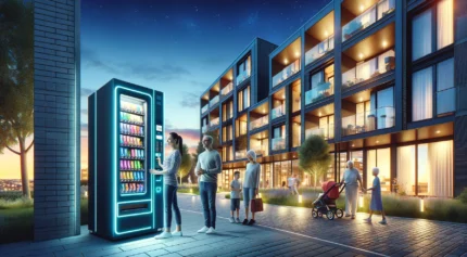 Convenience Vending Machines in Residential Complexes