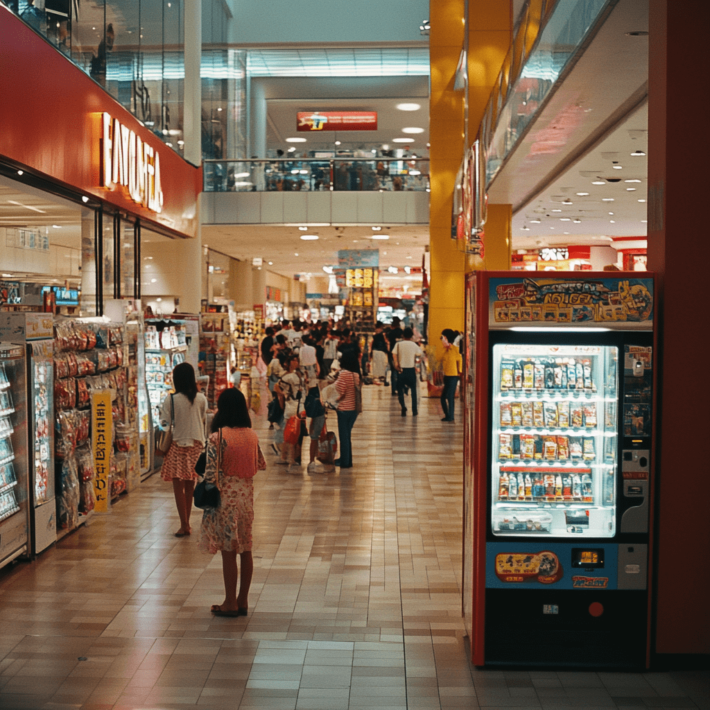 vending machine shopping center