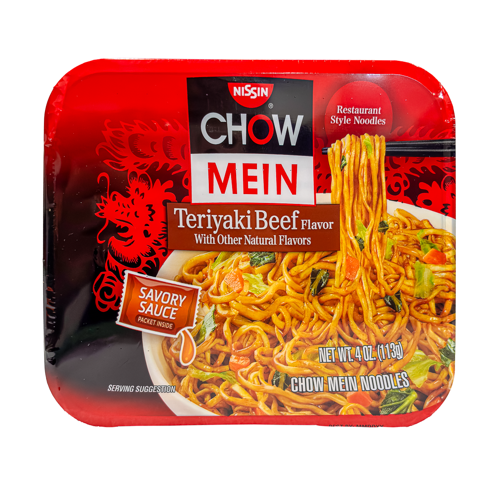 Nissin Chow Mein Teriyaki Beef Flavor