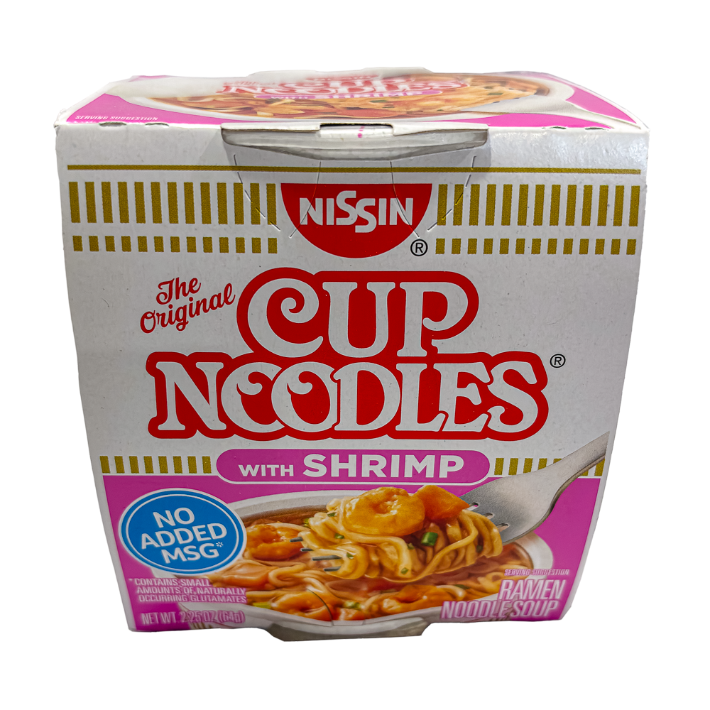 Nissin Cup Noodles with Shrimp