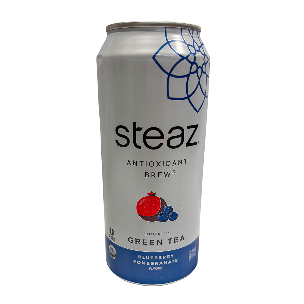 Steaz Organic Green Tea Blueberry Pomegranate