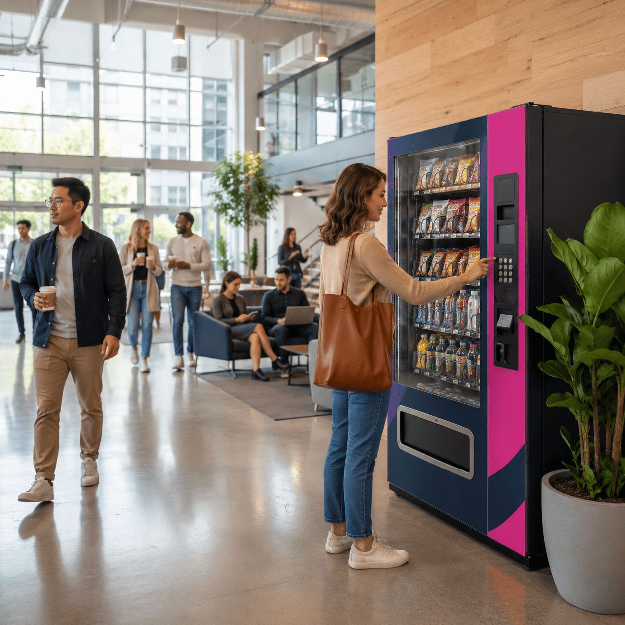 How Can a Vending Machine Make a Business More Convenient